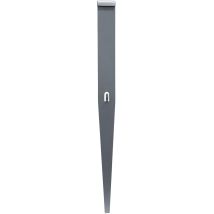 Bodenanker Metall 3,6 x 0,75 x 43 cm – Stahl – Zubehör für Zaunpfosten