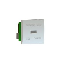 Mmconecta - Módulo Plano De 45x45 Con Cargador Usb De Simple