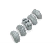 Handmassagegerät HM886 – Rotlicht & Wärmefunktion – 2 Massageintensitäten – 5 Massageaufsätze – handliches Design