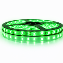 Kit De Cinta Profesional 3528 - 60 Leds/m - 1m, 2.5m, 5 O 10 Metros A Elegir - A Prueba De Salpicaduras De Color Verde (ip65) Longitud: 5 Metros - 