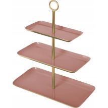 Present-time Etagère Festiva Rosa Tenue 3 Livelli