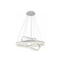 Lampada Sospensione Cornelia Led 114w Bianca Ø80 Reality