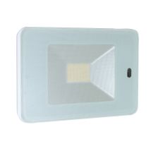 Projecteur Led À Télécommande Blanc, 32w, 2800 Lumens, Ip65, 4000k, Détecteur De Mouvement Hf, Étrier Orientable, Garantie 3 Ans Tibelec