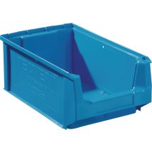 Boîte De Rangement Visible L350/300xb210xh140mm Pe Bleu Tecwerk