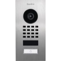 D1101v Unterputz Ip-video-türsprechanlage Wlan, Lan Außeneinheit Edelstahl V4a (gebürstet - Doorbird