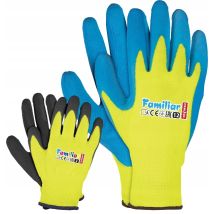 Gants de jardinage – Taille 3 – Enduits de latex – REIS
