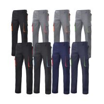 Pantaloni Da Lavoro Velilla 103004 - 48 (eu) - Blu/arancione