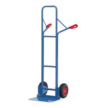 Fetra Stahlrohrkarre Höhe 1600 Mm, Schaufel 300x480mm Polyurethanbereifung