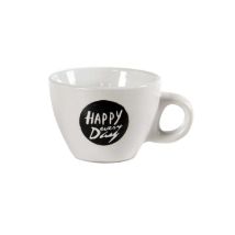 Taza De Café De Cerámica Happy Day, Paquete De 6, Bellintavola