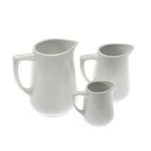 Jarra lechera porcelana 250 ml – Pack de 1 – Utensilio de cocina