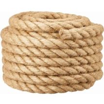 Absperrseil Für Treppengeländer/balkongeländer, Schnur Für Tauziehen, Schaukeln, Schiffe Und Hebespiele, Turnhallen Und Klettern, Beige, 10 Mm X 10 M