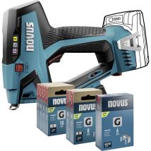 Novus Tools J-551 031-0374 Akkutacker Klammerntyp Typ 11, Typ 53f Klammernlänge 6 - 14 Mm Ohne Akku