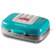Sandwichera 3 en 1 cupcakes color azul 1972/01 – Potencia 700 W – Ariete