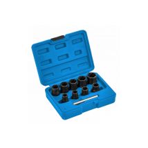 Högert Set Di Extractor Per Viti In Acciaio Da 10 A 19 Mm