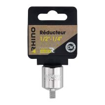 Set Di Prese - Riduttore/adattatore Per Presa - Quadrato Da 1/2' A 1/4' Maschio - Realizzato In Cromo Vanadio - Compatibile Con Tutti I Tipi Di Prese 