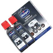 Durgol Entkalker 2 x 125 ml – Entkalkungslösung für Kaffee- und Espressomaschinen – Pflege für optimalen Geschmack