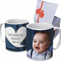 Mug Photo Personnalisé Avec Votre Propre Photo - Cadeau De Noël Pour La Fête Des Grands-parents