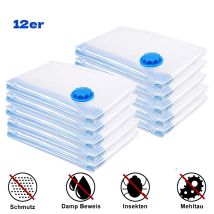 Randaco 20x 80x100cm Vakuumbeutel Kleidung Aufbewahrungsbeutel Beutel Vakuum Vacuum Kleiderbeutel Set