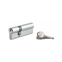 Cilindro De Cerradura Niquelado Con Llave Dentada Ecopro - 30 X 60 - Variado - Thirard - 00007391