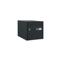 Caja De Cartas Steelbox Doble Puerta Negra - Decayeux