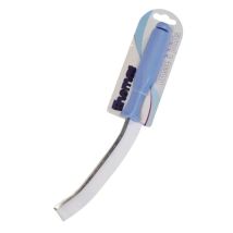 Cepillo de limpieza multiusos – Fibra de nylon – Mango de polipropileno azul – Ideal para lugares de difícil acceso
