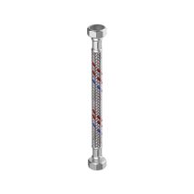 Flamco Silikon-panzerschlauch 1x1 Ig/ig, 25x500mm, Edelstahlgeflecht M5725.1234.50