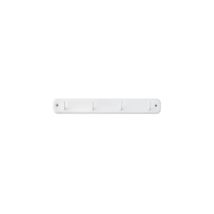Inofix - Appendiabiti 4 Ganci Casa Laccato Bianco 230x32mm 3084-2