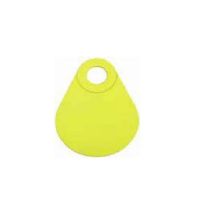 Crottal pour bovins – Marquage laser – 7 x 5,5 cm – Rouge – 100 unités
