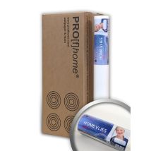 E-delux - Profhome Non Woven Wall Liner 120 G Homevlies Non Woven Lining Paper For Painting 4 Rolls 228 Sq Ft (21 Sqm)
