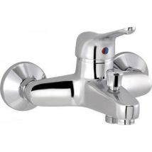 Aqua - 5215cecr – Wand-badewannen-/brausebatterie – Serie Neptune – Chrom
