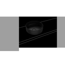 Kaldewei – Ciotola per lavabo rotondo 380 mm – Smaltato effetto perla – Bagno