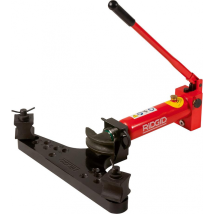 Ridgid – Aparato de flexión articulado 3/8-2 – Cabezal de ala con bisagras hidráulicas – Doblador de tuberías de gas y agua