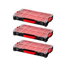 3x Pro 100 Organizer 452 X 296 X 79 Mm 5 L Stapelbar Ip54 - Qbrick System