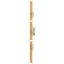 Arcublock 511-45Mm – Cilindro de cerradura – Acero – Plata – 3 puntos de seguridad – Ideal para puertas