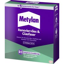 Metylan - Renoviervlies & Glasfaser Tapetenkleister 500 G Paket, Trocknet Transparent Kleister & Kleistergeräte
