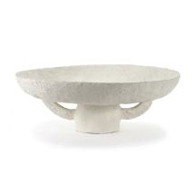 B-Ware Serax Schale Dekoschale Earth Weiß Pappmaschee Nachhaltig 45 Cm 16 Cm