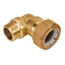 Raccordo Curvo Maschio In Ottone Tof-push Ø32x1 Effebi S.p.a.