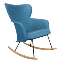 Parumm - Schaukelstuhl Pärumm Kamil 68,5x82x86,5 Cm Aquamarin