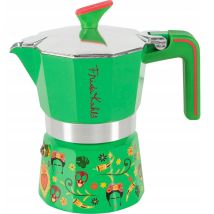 Pedrini 3tz Frida Kahlo Cafetière Vert Intense 3 Tasses
