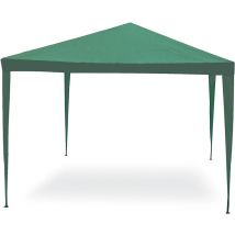 Gartenfreund Gartenlaube 3 x 4 m Höhe 2,5 m Stahlrahmen Ideal für Gartenpartys und Grillabende
