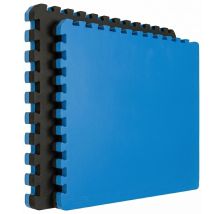 2,4mq Tappeto Palestra 2,5 Cm - Set Di 3 Tappetini Per Fitness 90x90 - Gym Mat