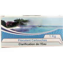 NMP – floculant – Set di 8 cartucce flocculanti per piscine – 1 Kg – Compatibile con filtri a sabbia