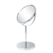 Miroir grossissant 5x – 17 cm – Chrome – Salle de bain et WC