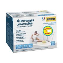 Absorbedor De Humedad Seko Recarga 4 Unidades 1kg