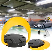 Wolketon Barriera Di Parcheggio Pieghevole Telecomando 15 M Blocco Di Parcheggio Con Telecomando Sistema Di Allarme Intelligente Integrato