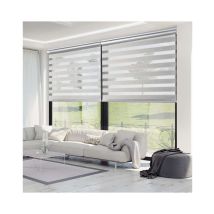 Platinum - Tenda Notte E Giorno Premium Texture Grigio 80x250