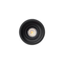 Foco empotrable orientable negro redondo – Acero – Luz GU10 – Modelo ACRE