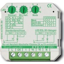 Dimmer Elettronico Compatto Grigio Schalk