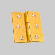 Cerniera fresata mezzo collo 60x50 mm in ottone bronzato – Confezione da 24 pezzi – VALTOCE