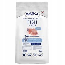 Baltica Nutraceutic Croquettes Hypoallergéniques Au Poisson Et Au Riz Pour Chiens 12 Kg
